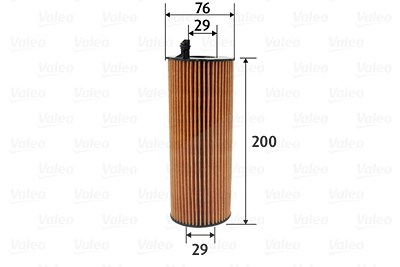 Valeo Ölfilter [Hersteller-Nr. 586599] für Audi, VW von VALEO