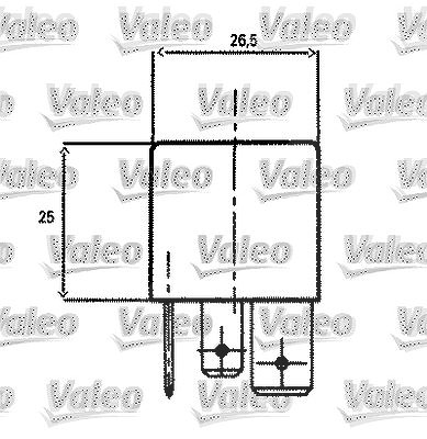 Valeo Relais, Arbeitsstrom [Hersteller-Nr. 643827] von VALEO