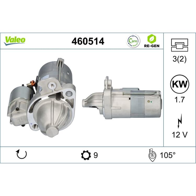 Valeo Starter Audi A4 A6 A8 von VALEO