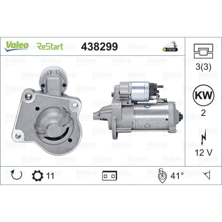 Valeo Starter Ford von VALEO