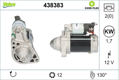 Valeo Starter [Hersteller-Nr. 438383] für Mercedes-Benz von VALEO