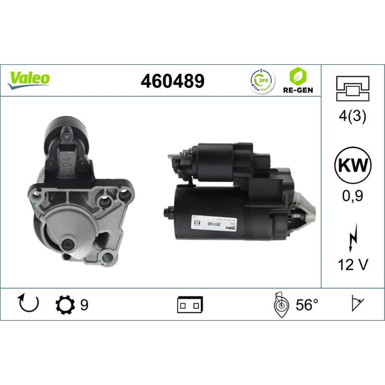 Valeo Starter Nissan Opel Renault von VALEO