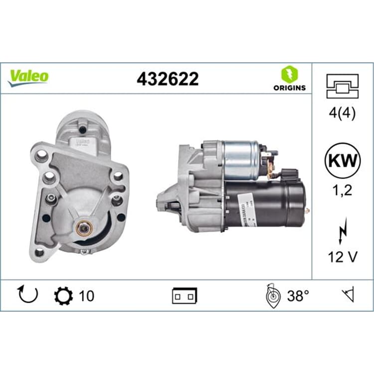 Valeo Starter Renault Volvo von VALEO