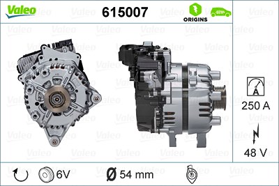 Valeo Startergenerator [Hersteller-Nr. 615007] für Land Rover von VALEO