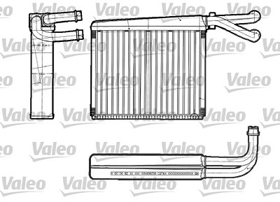 Valeo Wärmetauscher, Innenraumheizung [Hersteller-Nr. 812251] für Mercedes-Benz von VALEO