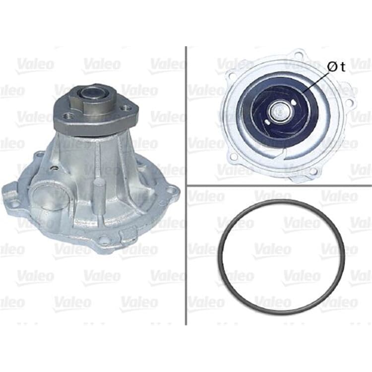 Valeo Wasserpumpe Audi Seat Skoda VW von VALEO