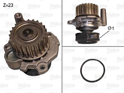 Valeo Wasserpumpe [Hersteller-Nr. 506532] für Audi, Seat, Skoda, VW von VALEO