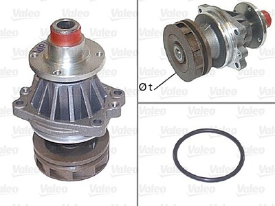 Valeo Wasserpumpe [Hersteller-Nr. 506289] für BMW, Opel von VALEO