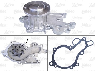 Valeo Wasserpumpe [Hersteller-Nr. 506568] für Subaru, Suzuki von VALEO