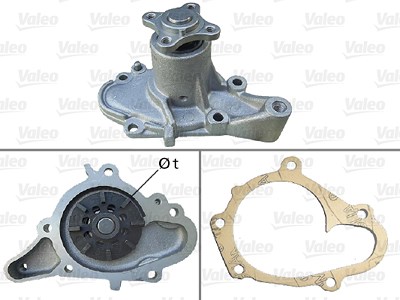 Valeo Wasserpumpe [Hersteller-Nr. 506777] für Hyundai von VALEO