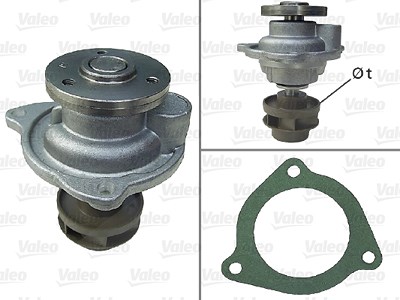 Valeo Wasserpumpe [Hersteller-Nr. 506809] für Ford von VALEO