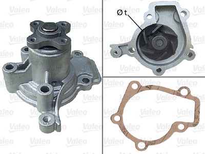 Valeo Wasserpumpe [Hersteller-Nr. 506818] für Hyundai, Kia von VALEO