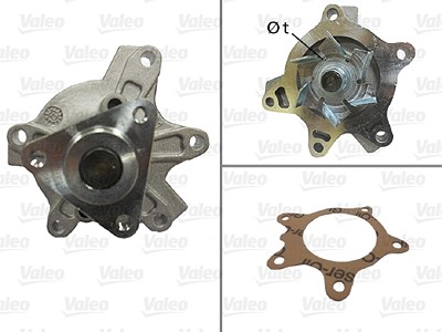 Valeo Wasserpumpe [Hersteller-Nr. 506848] für Toyota von VALEO