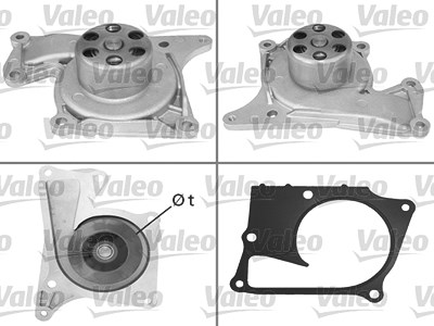 Valeo Wasserpumpe [Hersteller-Nr. 506993] für Dacia, Mercedes-Benz, Nissan, Renault von VALEO