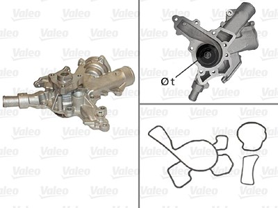 Valeo Wasserpumpe [Hersteller-Nr. 506601] für Opel von VALEO