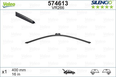 Valeo Wischblatt [Hersteller-Nr. 574613] für Audi, Mercedes-Benz von VALEO