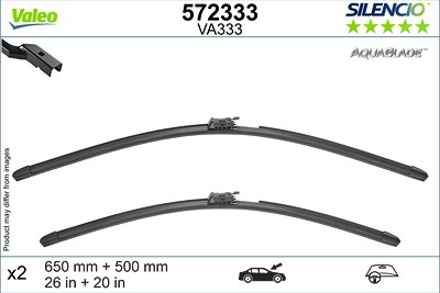 Valeo Wischblatt [Hersteller-Nr. 572333] für Land Rover von VALEO