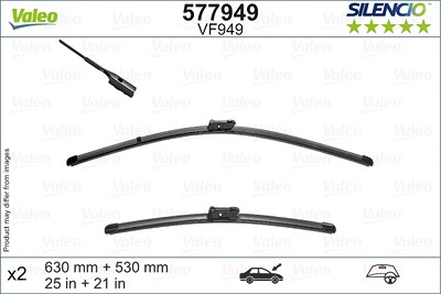 Valeo Wischblatt [Hersteller-Nr. 577949] für Skoda von VALEO