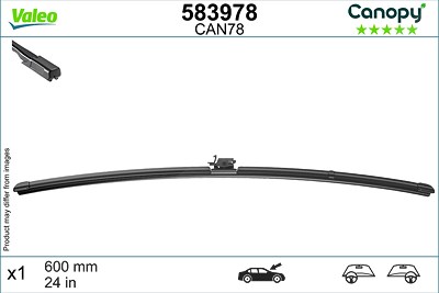 Valeo Wischblatt [Hersteller-Nr. 583978] für Mercedes-Benz von VALEO