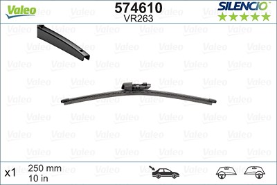 Valeo Wischblatt [Hersteller-Nr. 574610] für Seat, Skoda, VW von VALEO