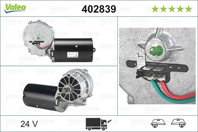 Valeo Wischermotor [Hersteller-Nr. 402839] von VALEO