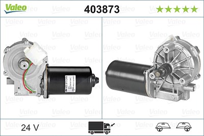 Valeo Wischermotor [Hersteller-Nr. 403873] für Mercedes-Benz von VALEO