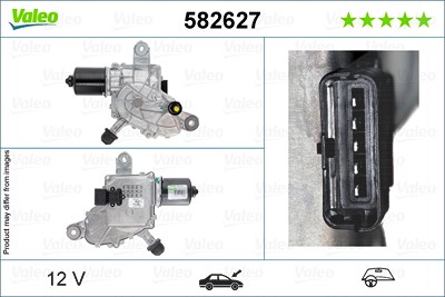 Valeo Wischermotor [Hersteller-Nr. 582627] für Citroën von VALEO