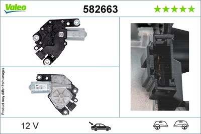 Valeo Wischermotor [Hersteller-Nr. 582663] für Mercedes-Benz von VALEO