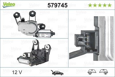 Valeo Wischermotor [Hersteller-Nr. 579745] für Land Rover von VALEO