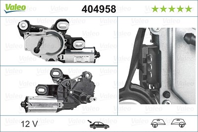 Valeo Wischermotor [Hersteller-Nr. 404958] für Mercedes-Benz von VALEO