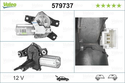 Valeo Wischermotor [Hersteller-Nr. 579737] für Renault von VALEO