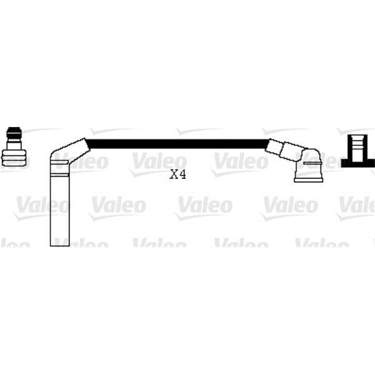 Valeo Z?ndleitungssatz Hyundai Atos Getz I10 Kia Picanto von VALEO