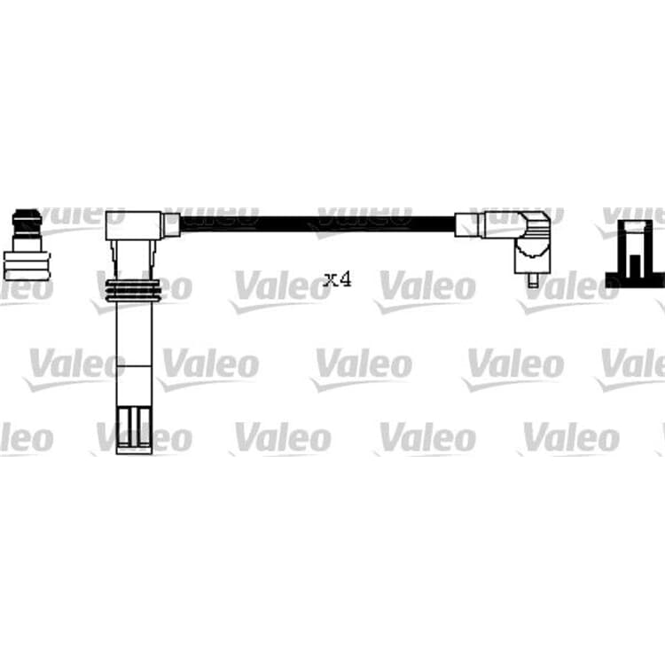 Valeo Z?ndleitungssatz Seat Skoda VW von VALEO