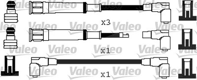 Valeo Zündleitungssatz [Hersteller-Nr. 346577] für BMW von VALEO