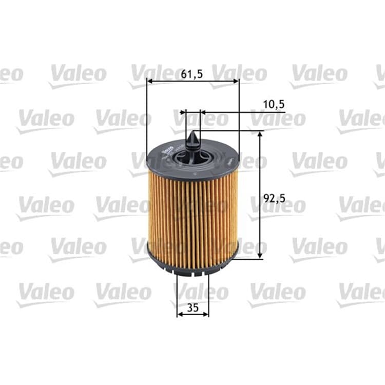 Valeo ?lfilter Alfa Cadillac Chevrolet Fiat Hyundai Opel Saab von VALEO