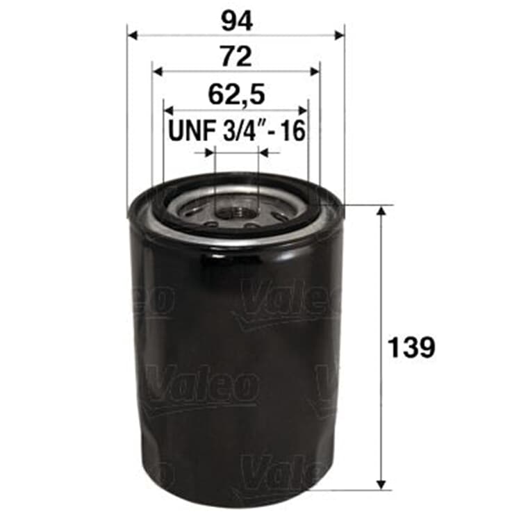 Valeo ?lfilter Audi A4 A6 Cabriolet VW Passat von VALEO