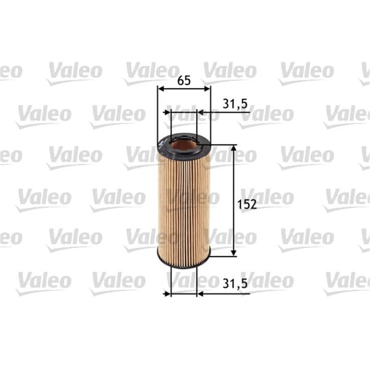 Valeo ?lfilter BMW 3er 5er 6er 7er X3 X5 X6 von VALEO