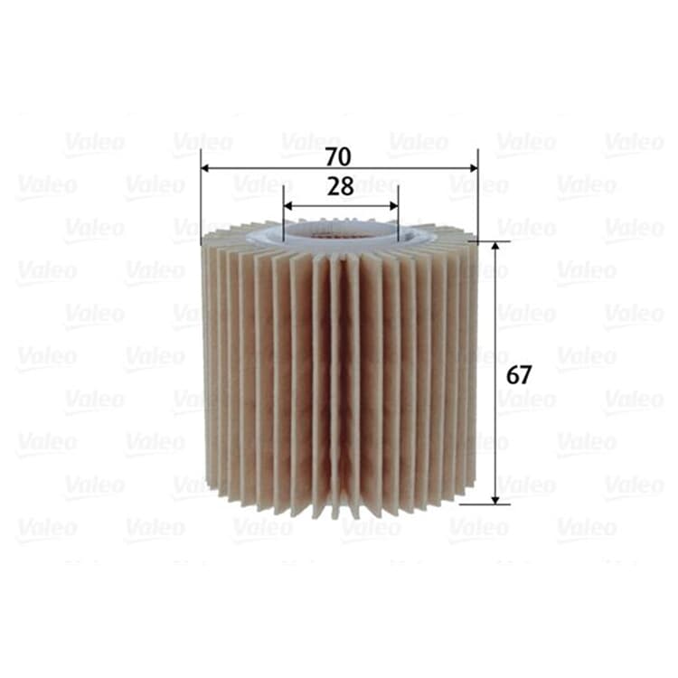 Valeo ?lfilter Toyota Auris Corolla Iq Urban Verso Yaris von VALEO