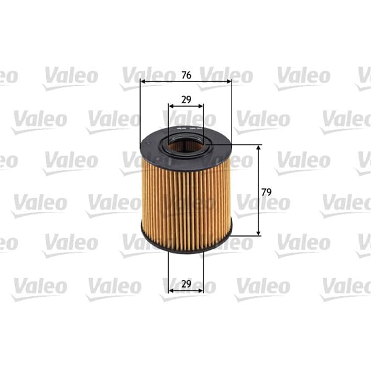 Valeo ?lfilter Volvo C70 S40 S60 S70 S80 V40 V70 Xc70 Xc90 von VALEO