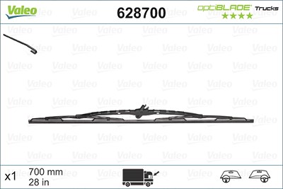 Valeo Wischblatt [Hersteller-Nr. 628700] für Ford von VALEO