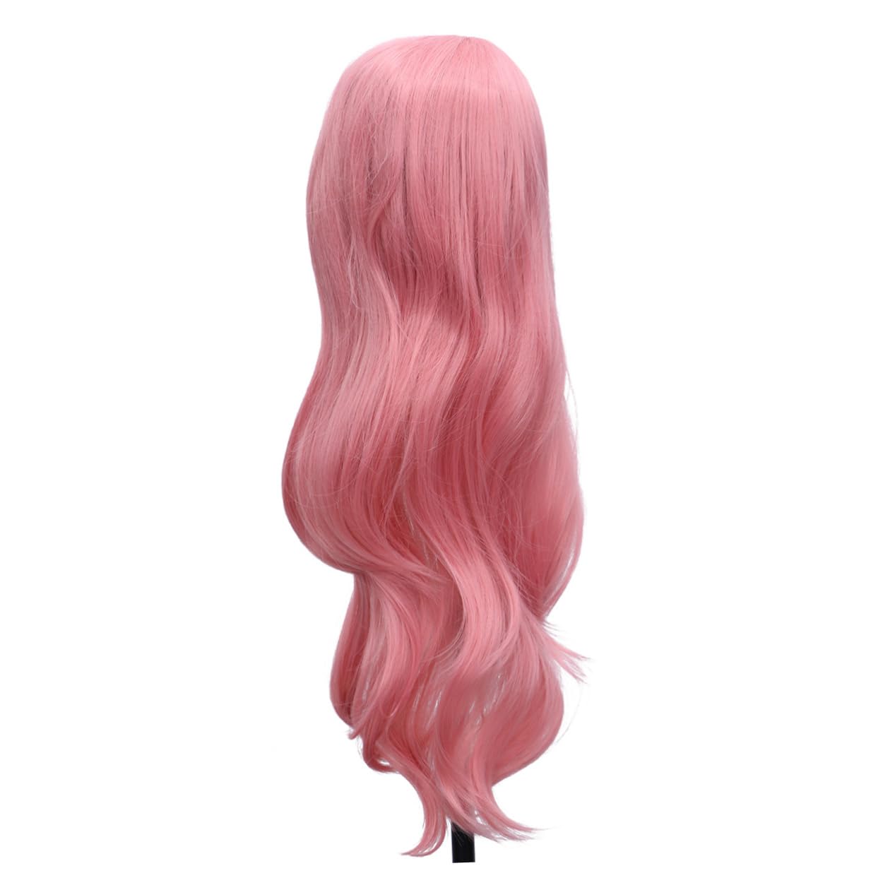 VALICLUD 1Stk Haarverlängerungsperücke curly wig pink wig cosplay wig Mode Perücke Langhaar Perücke pink perücke perücken Hochtemperaturfaserperücke Frauen Perücke Cosplay-Perücke Rosa von VALICLUD