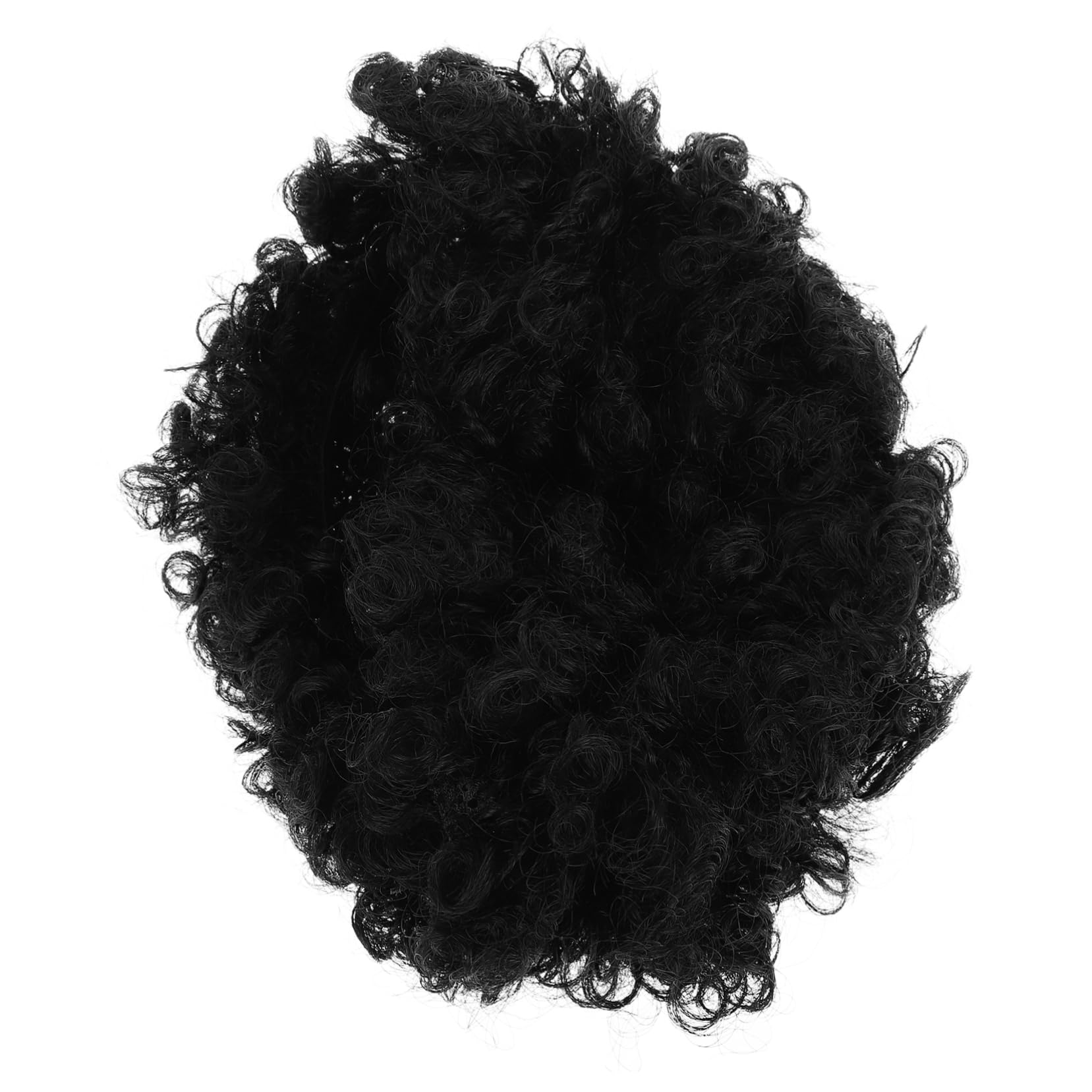 VALICLUD Afro-Perücke Afro Locken Cosplay perücke lockige Haare kurzhaarperücke Kurze Haar Perücke lockige synthetische Perücken für Frauen Perücke kurz Frauenperücken chemische Faser Black von VALICLUD