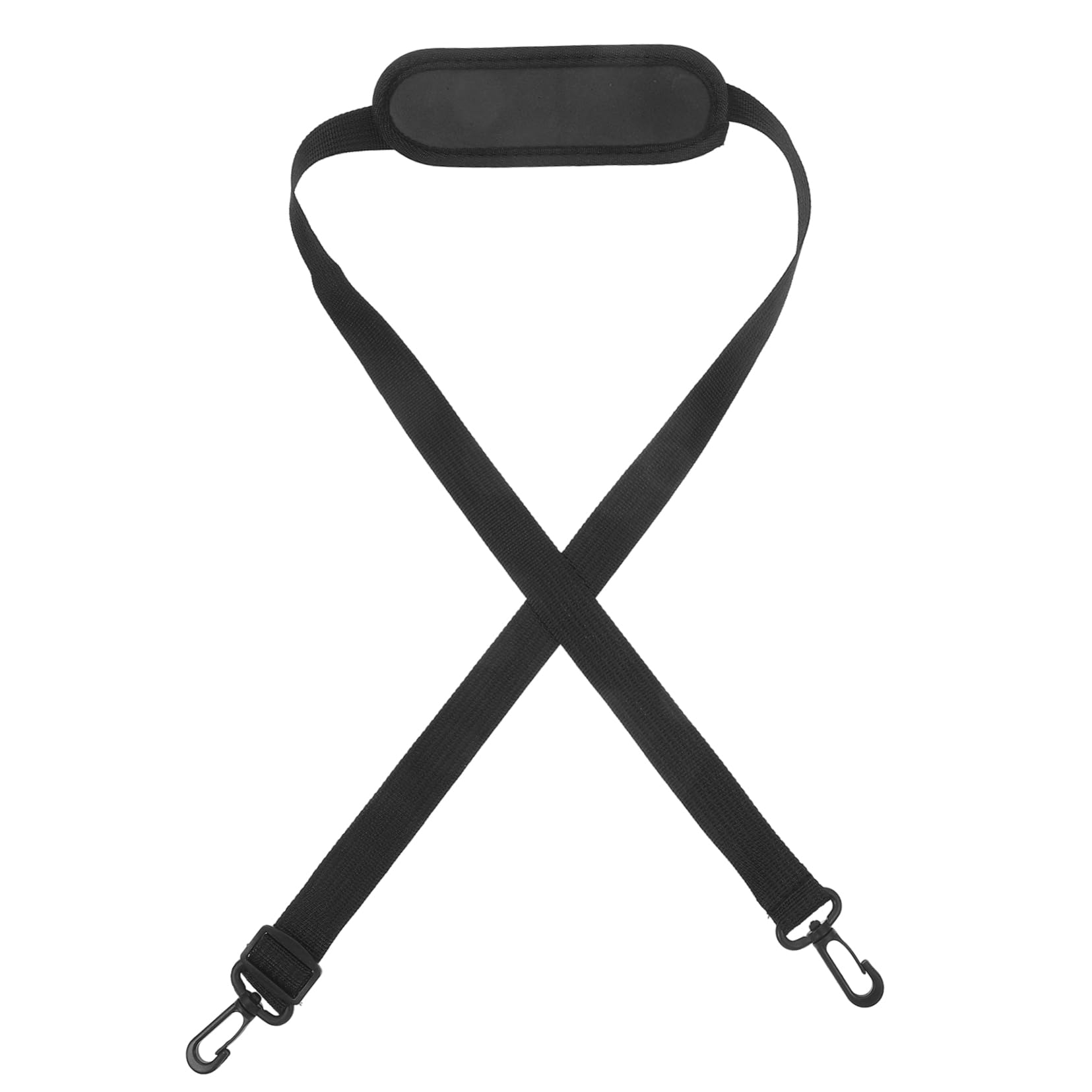 VALICLUD Austausch des Reisetaschenriemens Computergehäuse für Laptops Gurtband Riemen für Reisetasche Handtasche Bote Bag Straps taschengürtel Umhängetasche Schulterriemen Nylon Black von VALICLUD