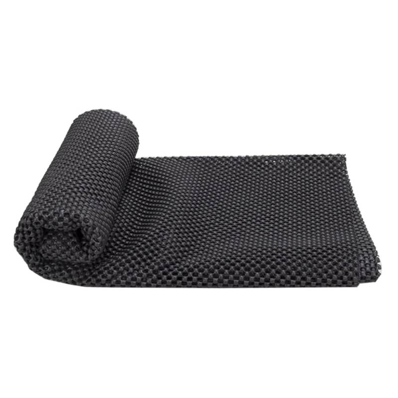 VALICLUD Auto Anti-rutsch-Matte Cargo Bag Schutzmatte Dachmatte Für Ladungsträgerunterlage Schutzmatte Für Dachgepäcktaschen Dachgepäckträgermatte Ladematten Fürs Auto Ladefläche PVC Black von VALICLUD