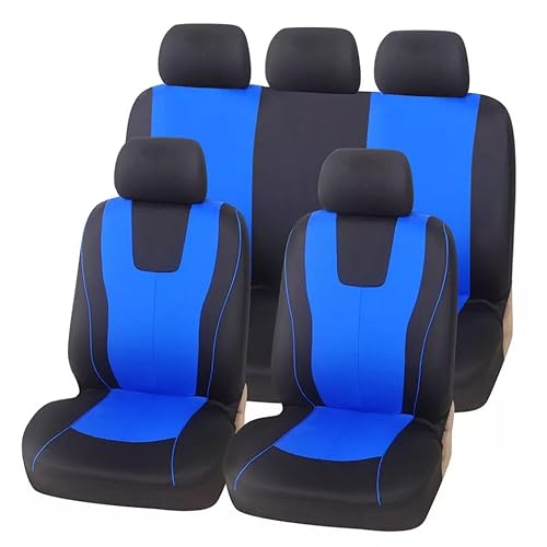 VALKEM Auto Sitzbezüge für Citroen C3 Aircross C4 Aircross C5 Aircross C5 Aircross S 2000-2024, Atmungsaktiv Bequem Autositzbezüge Sets, Wasserdichtes Verschleißfest Sitzbezug Sets Innenraum Zubehör von VALKEM