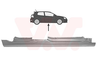 Van Wezel Einstiegblech [Hersteller-Nr. 5863104] für VW von VAN WEZEL