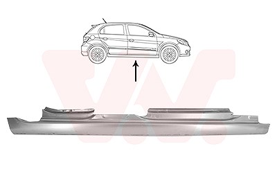 Van Wezel Einstiegsblech [Hersteller-Nr. 5886104] für VW von VAN WEZEL