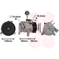 Klimakompressor VAN WEZEL 2100K133 von Van Wezel