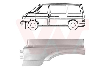 Van Wezel Kotflügel [Hersteller-Nr. 5874153] für VW von VAN WEZEL