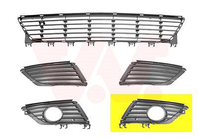 Van Wezel Lüftungsgitter, Stoßfänger [Hersteller-Nr. 3779593] für Opel von VAN WEZEL